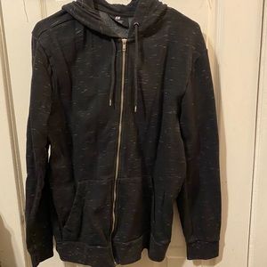 H&M Hooded Jacket Zip Up Sweater